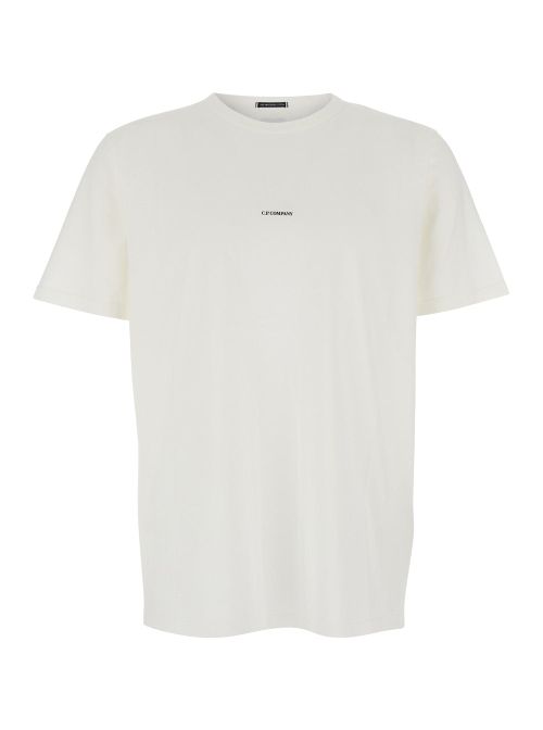Logo-Embroidered Cotton T-Shirt — White