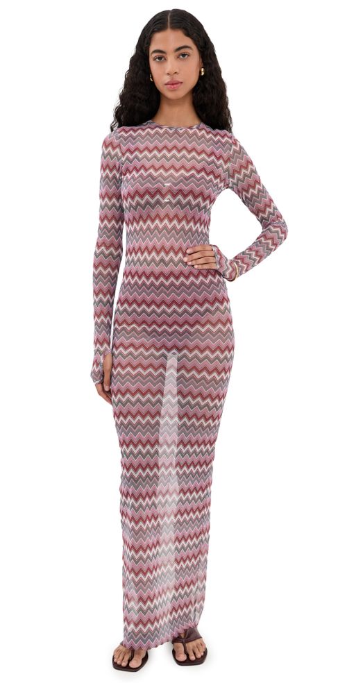Renne Dress Bari Chevron