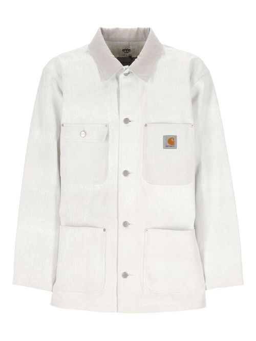 Junya Watanabe MAN cotton denim jacket - White
