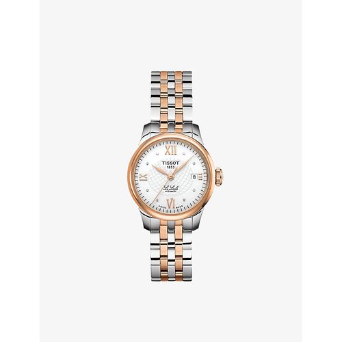 Mens Gold T41.1.183.16 Le Locle Diamond Bi-colour Watch
