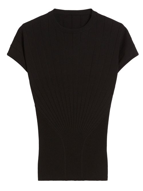 Ribbed Viscose Sweater