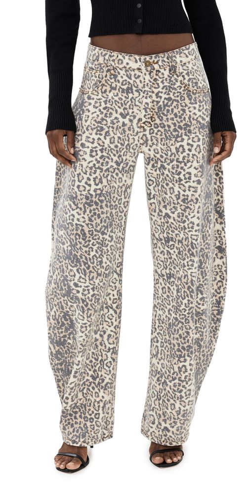 Horseshoe Jeans Leopard Fade