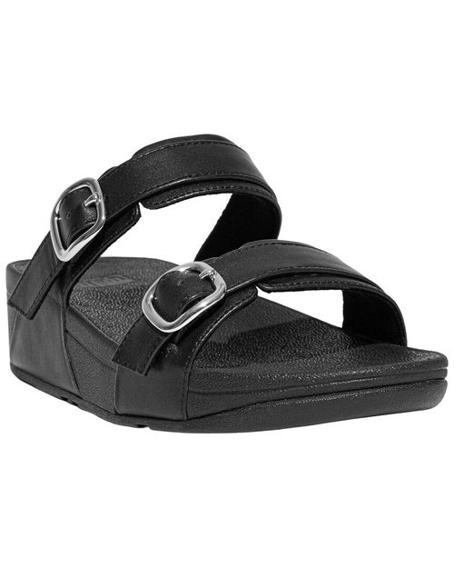 Lulu Adjustable Leather Slide