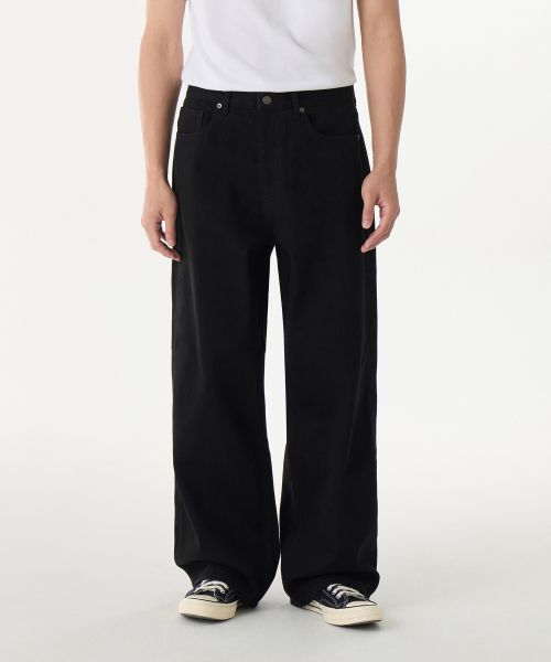 Big Wide Denim Pants