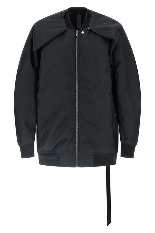 'Convertible Jumbo Peter Flight' Bomber Jacket