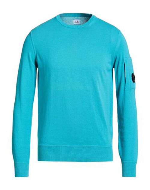 C. p. Company Man Sweater Turquoise Size 34 Cotton