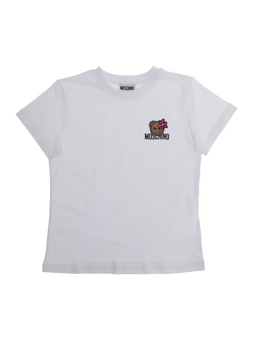 Logo-Embroidered T-Shirt — White