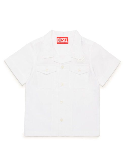 Short-sleeved shirt - White