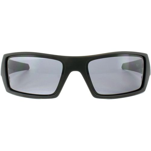 Wrap Matt Black Grey Sunglasses