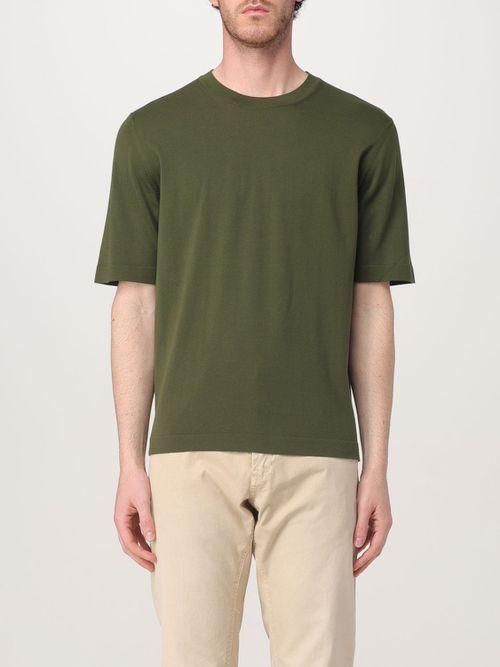 T-Shirt Men color Green