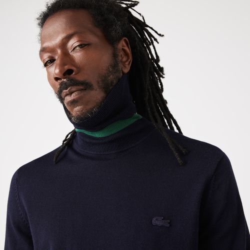 Men's Turtleneck Merino Wool Sweater