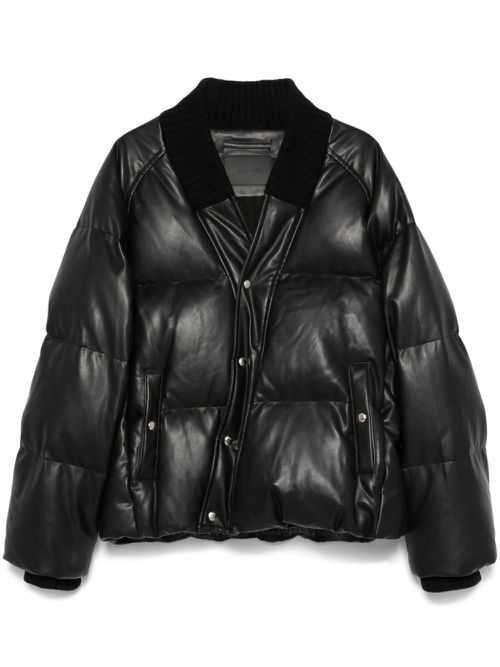 Bias-cut jacket - Black