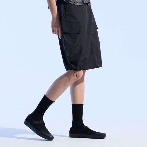 moaa 여성 String Cargo Knee Length Skirt 