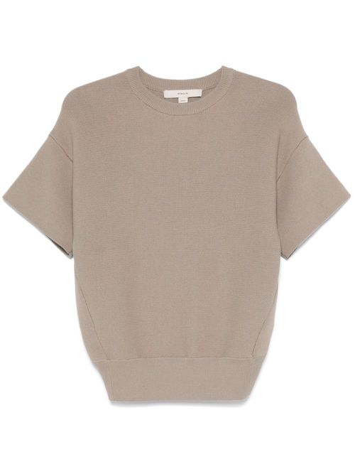 Knitted T-shirt - Green