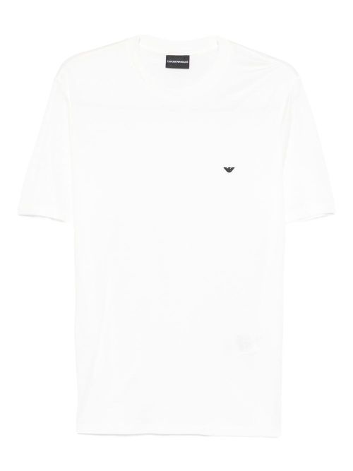 Logo-Embroidered T-Shirt — White