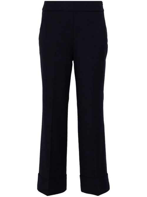 Tapered tailored trousers - Blue