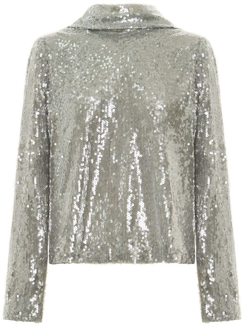 Christa top - Silver