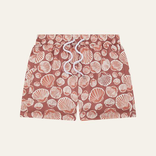 Frescobol Carioca | Men's Copacabana Shell Board Swim Shorts | Realry