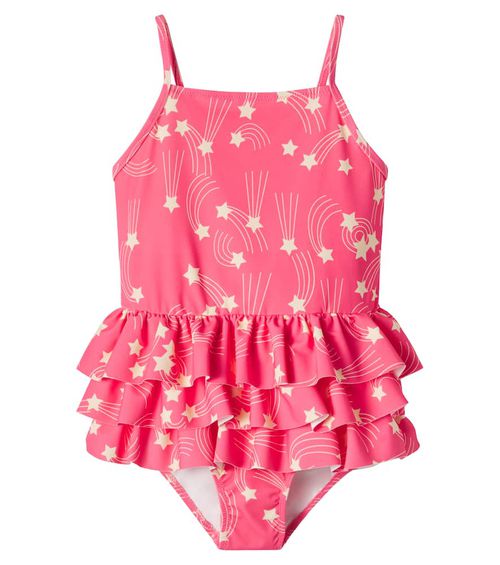 Starfall ruffled tiered swimsuit