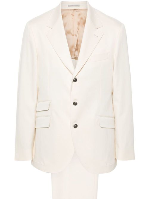 Pleated suit - Neutrals