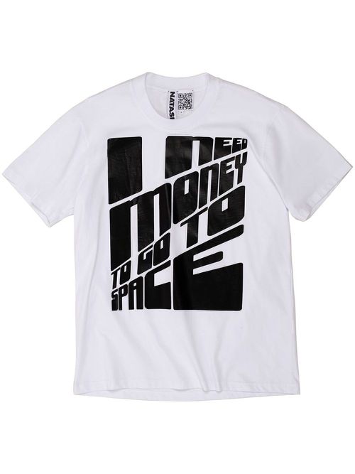 Slogan-print T-shirt - White