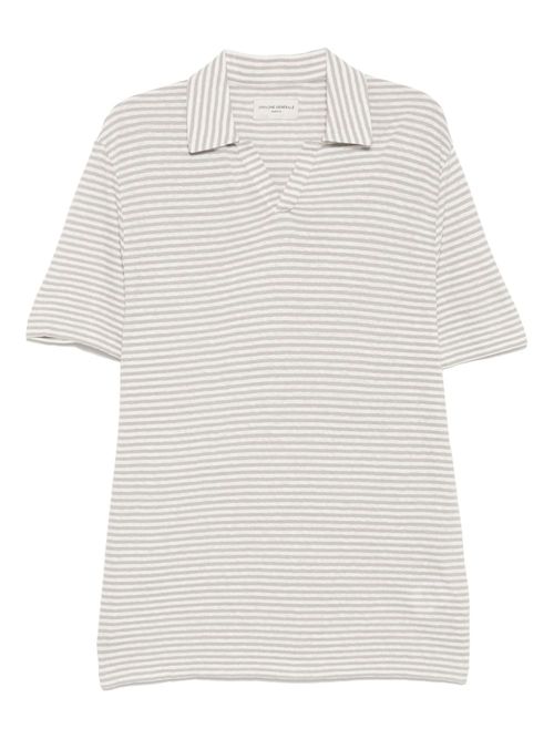 Officine Generale short sleeve polo shirt - Grey