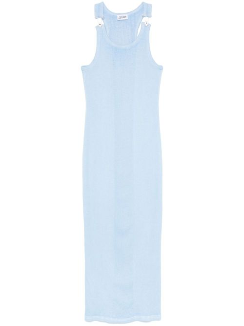 Cotton maxi dress - Blue