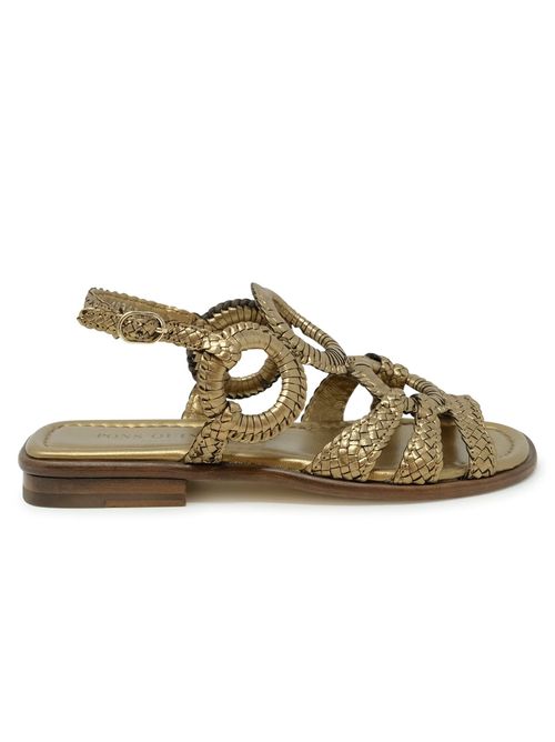Pons Quintana Leather Tina Flat Sandals