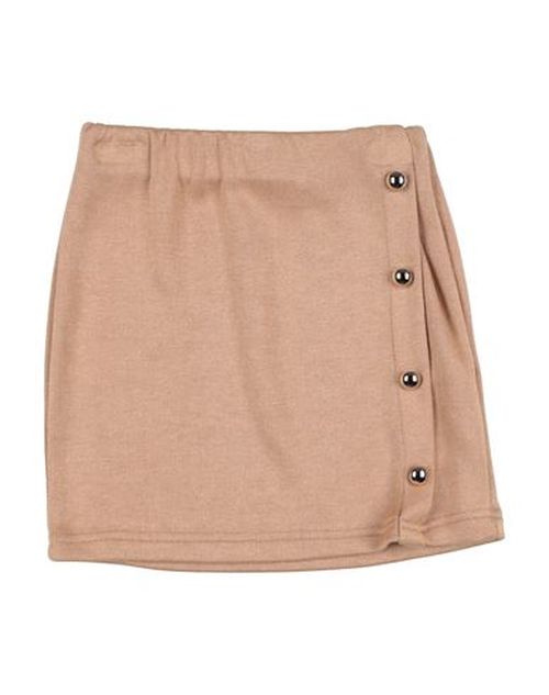 Kid Girl Kids' skirt Sand Size 12 Rayon, Polyester, Polyamide