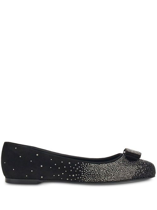Vara bow ballerina shoes - Black