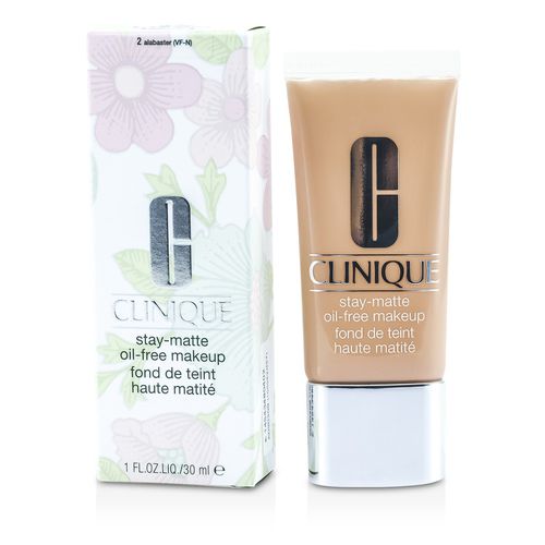 Stay Matte Oil-Free Makeup - 02 Alabaster (Very Fair, Cool-Neutral Undertones)