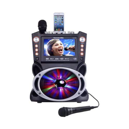 DVD Karaoke System - Silver/black