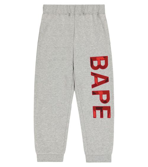 Logo cotton jersey sweatpants