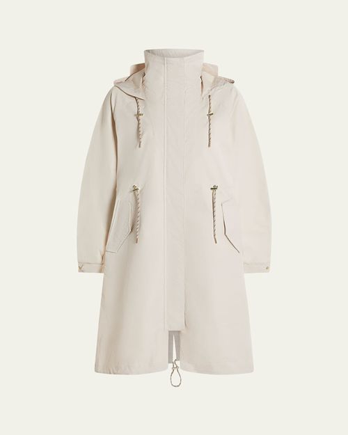 Tybalt Long Parka Rain Jacket