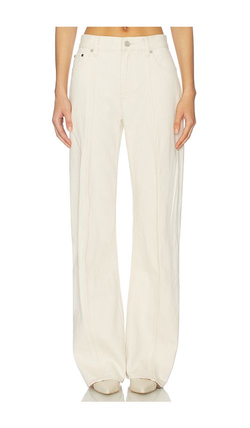 Helmut Lang Ski Straight Leg in Ecru - Ivory. 24 also