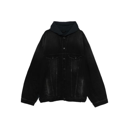 Logo-embroidered Hooded Jacket