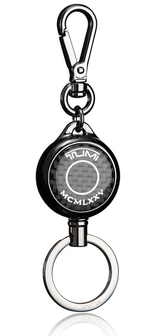 Retractable Key Fob in Carbon