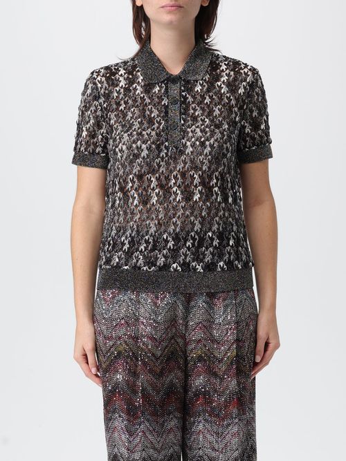 Polo Shirt Woman color Brown