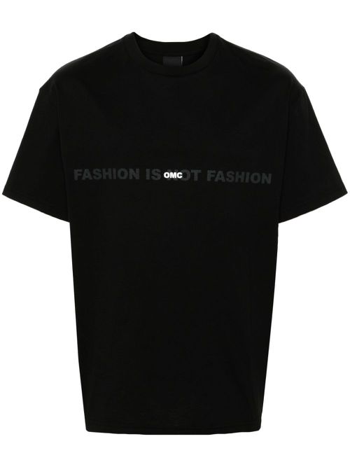 Logo-print T-shirt - Black