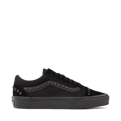 Vans Old Skool Studs Skate Shoe - Black Monochrome