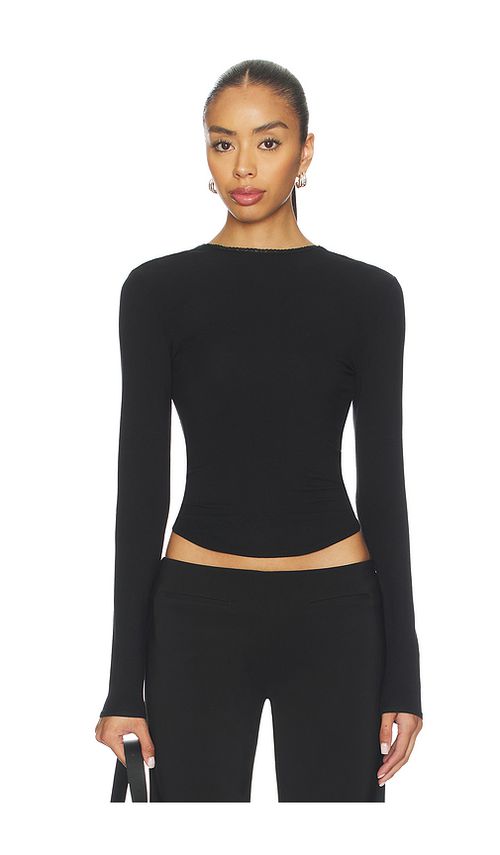 The Line by K Gad Top in Black. L. Also in XS