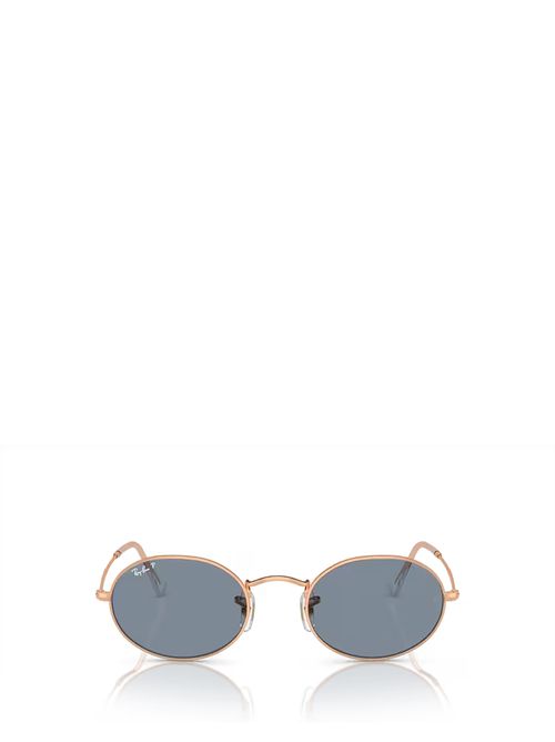 Oval-frame sunglasses