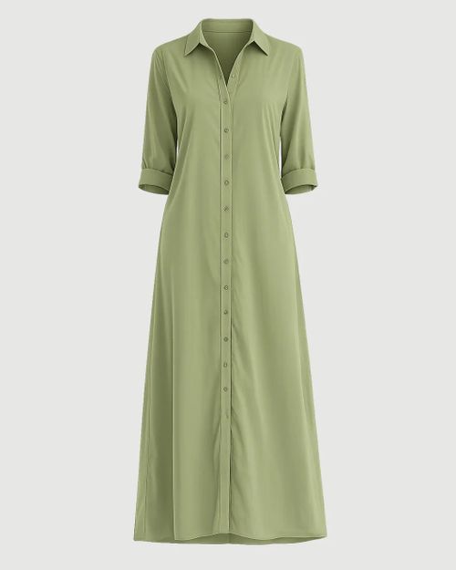 Boden Dress Dark Seagrass