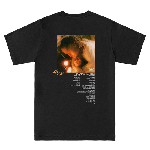 Zola - Diamant Du Bled T-shirt in Black - Sma