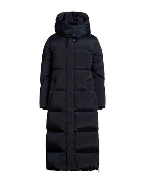 Woman Puffer Midnight blue Size L Polyamide, Elastane