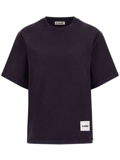 Logo-patch T-shirt - Black