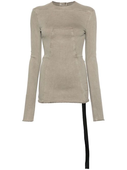 Edfu denim top - Grey
