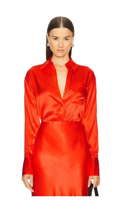 L'Academie Lenae Shirt in Red. - XS also in