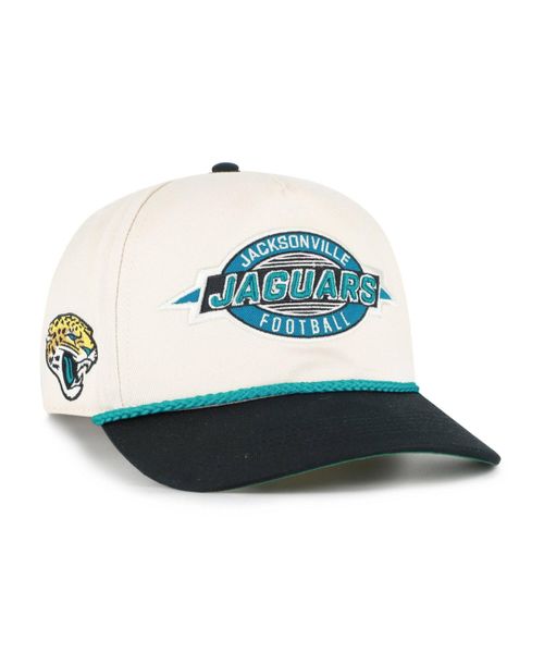 Men's Natural Jacksonville Jaguars Frame Out Two Tone Hitch Adjustable Hat - Natural