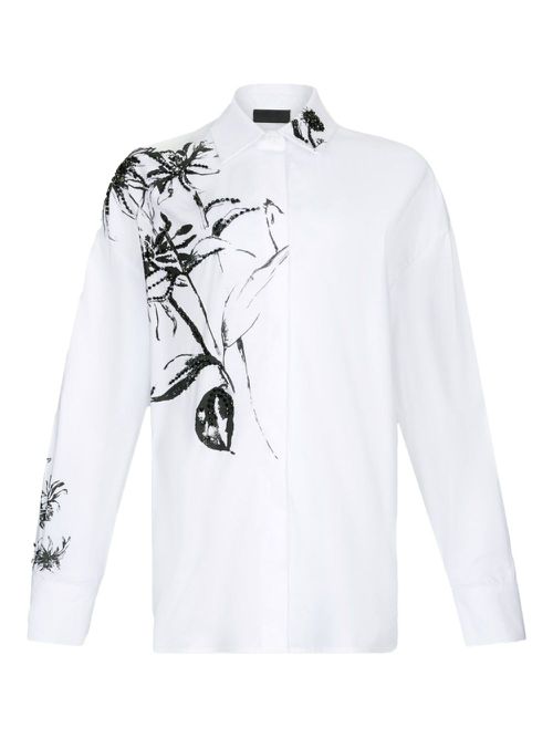 Printed shirt - White